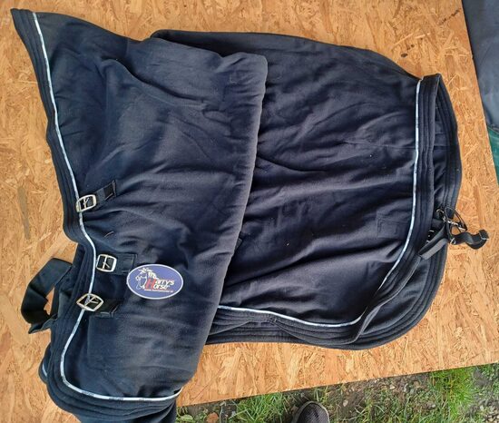 XHalsdecke, Cooler schwarz, 125cm Rückenlänge 